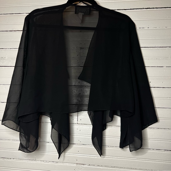 Black Sheer Shrug - Picture 3 of 3